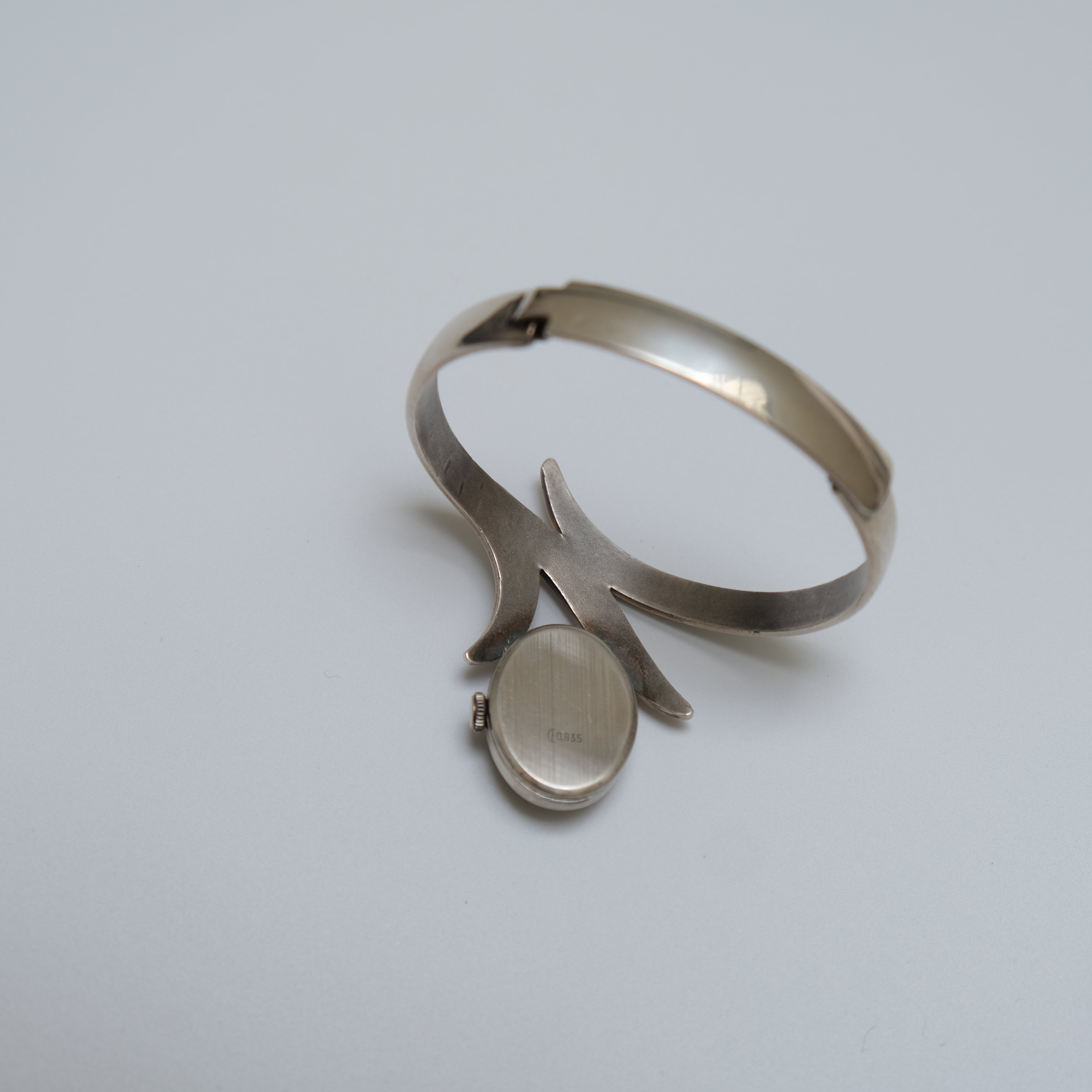 Precia - Montre-bracelet jonc argent 835